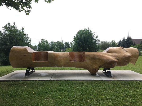 Ernie L. Stroud Ash Bench