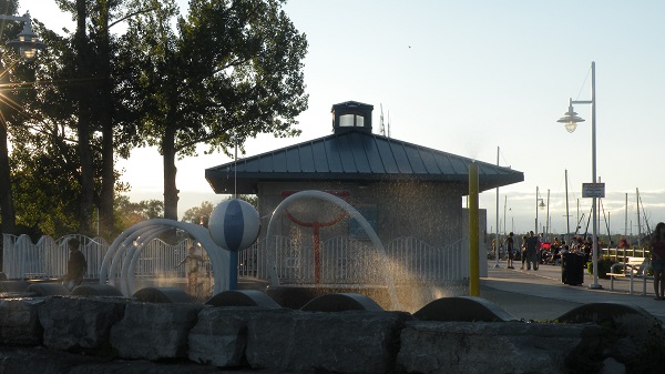 Beachfront Park Millennium Square Splashpad