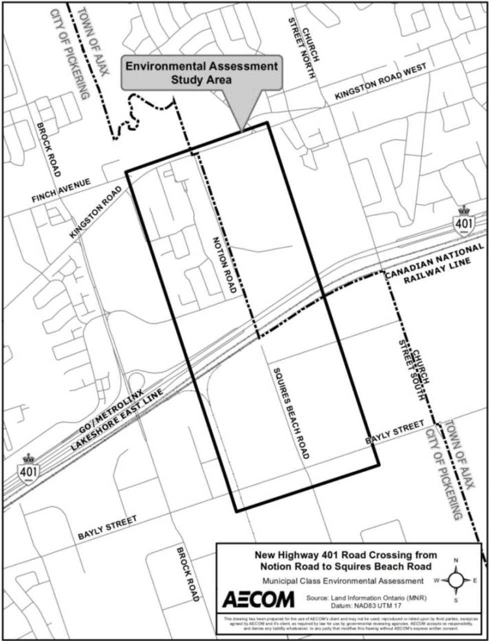 Environmental Assessment Study Area