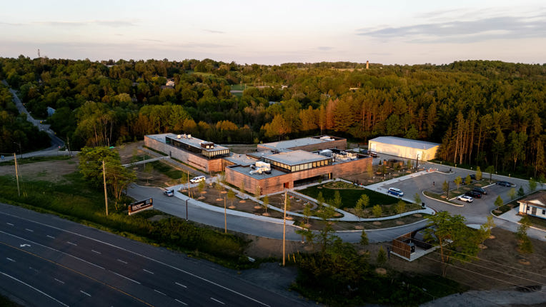 Aerial view of DCHC